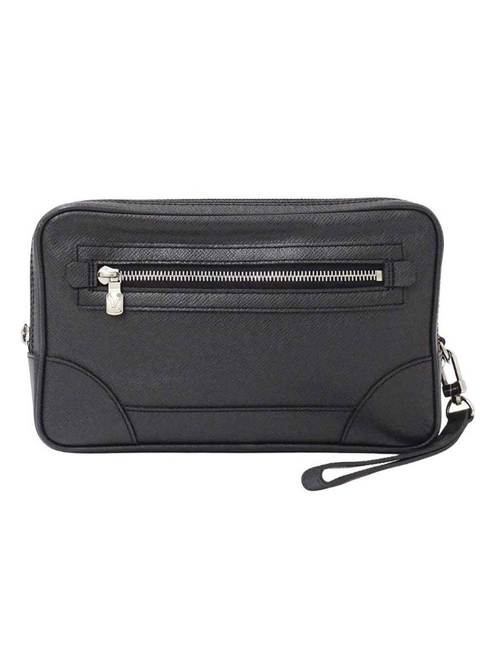 Louis Vuitton Taiga Clutch Neo Pavel Ardoise Black